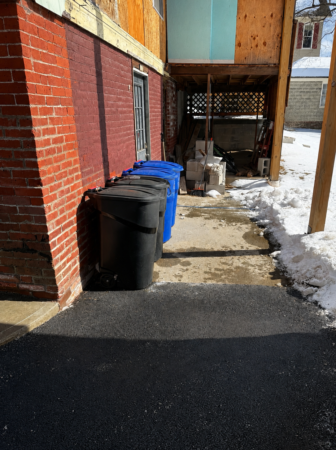 Property after seasonal cleanup
